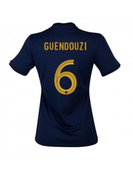 Billige Frankrike Matteo Guendouzi #6 Hjemmedrakt Dame VM 2022 Kortermet